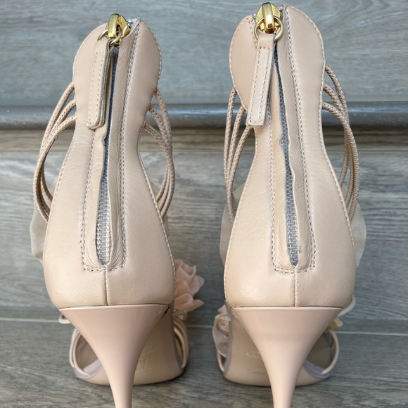 Giuseppe Zanotti flower heeled sandals - Picture 6 of 8